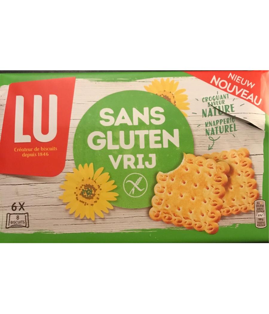 BISCUITS SANS GLUTEN VRIJ CROQUANT SAVEUR NATURE LU 200G BISCUITS SANS GLUTEN VRIJ CROQUANT SAVEUR NATURE LU 200G