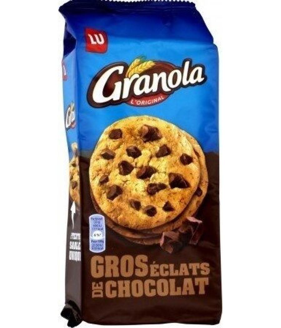 COOKIES GROS ECLATS DE CHOCOLAT GRANOLA LU 184G COOKIES GROS ECLATS DE CHOCOLAT GRANOLA LU 184G