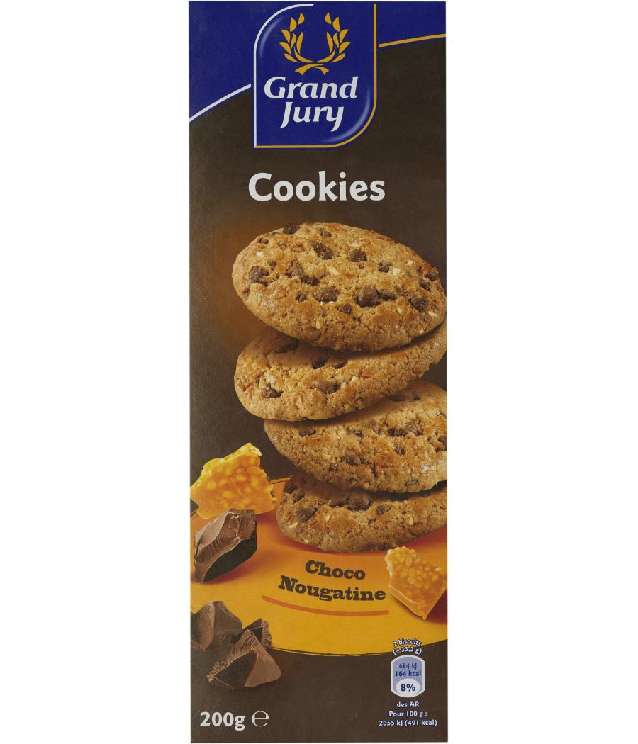 COOKIES CHOCO NOUGATINE GRAND JURY 200G COOKIES CHOCO NOUGATINE GRAND JURY 200G