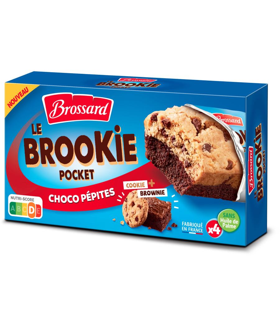 GATEAUX BROOKIE AUX PEPITES DE CHOCOLATS  184G GATEAUX BROOKIE AUX PEPITES DE CHOCOLATS  184G