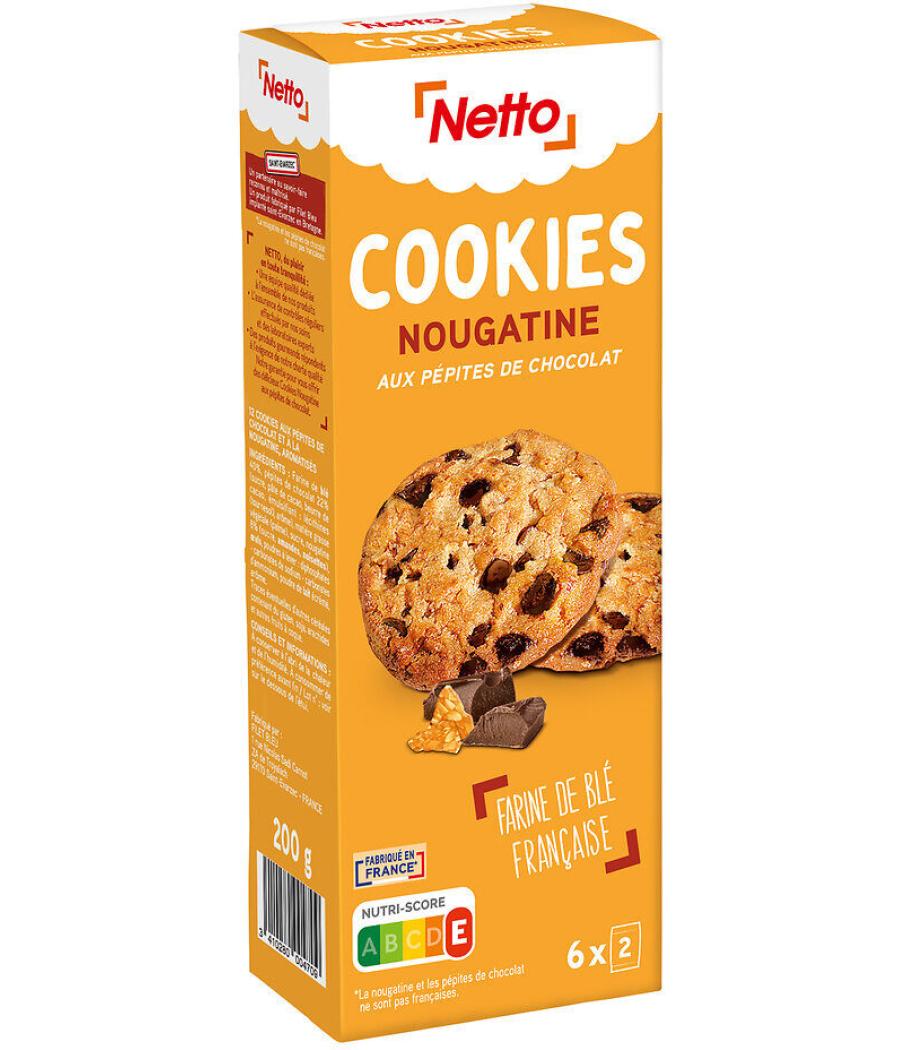 COOKIES NOUGATINE NETTO 200G COOKIES NOUGATINE NETTO 200G