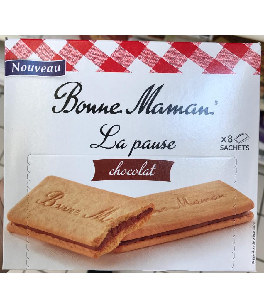 BISCUITS FOURRES AU CHOCOLAT AU LAIT BONNE MAMAN 200G BISCUITS FOURRES AU CHOCOLAT AU LAIT BONNE MAMAN 200G