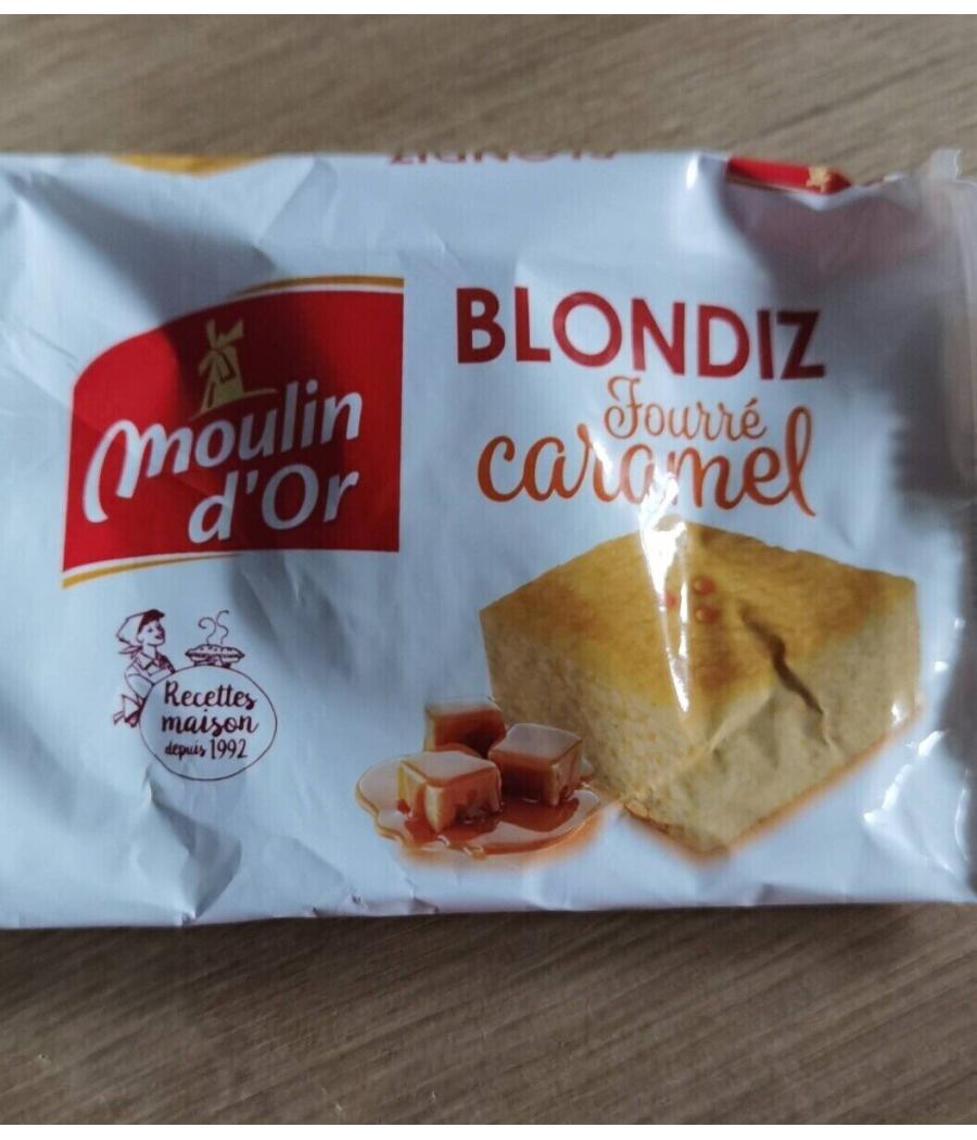 BLONDIZ FOURRE CARAMEL MOULIN D'OR 60G BLONDIZ FOURRE CARAMEL MOULIN D'OR 60G