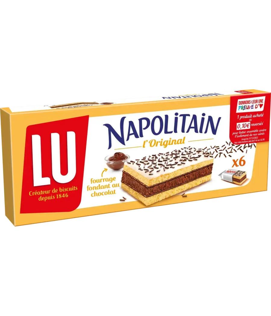 GATEAUX AU CHOCOLAT NAPOLITAIN  LU 180G GATEAUX AU CHOCOLAT NAPOLITAIN  LU 180G