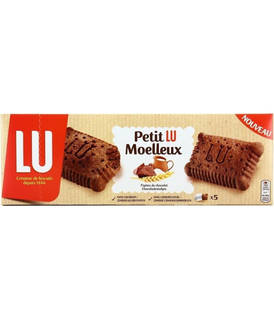 GATEAUX  MOELLEUX AUX PEPITES DE CHOCOLAT  LU 140G GATEAUX  MOELLEUX AUX PEPITES DE CHOCOLAT  LU 140G