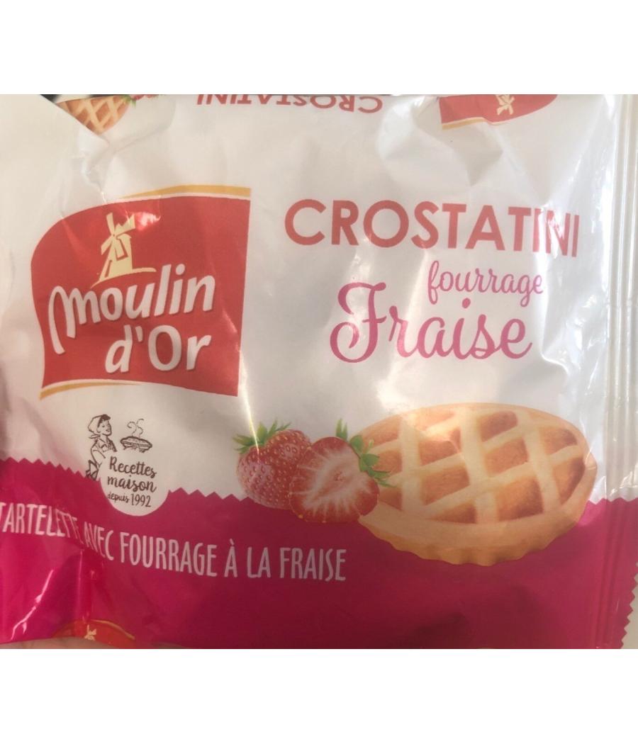 CAKE CROSTATINI FRAISE MOULIN D'OR 70G CAKE CROSTATINI FRAISE MOULIN D'OR 70G