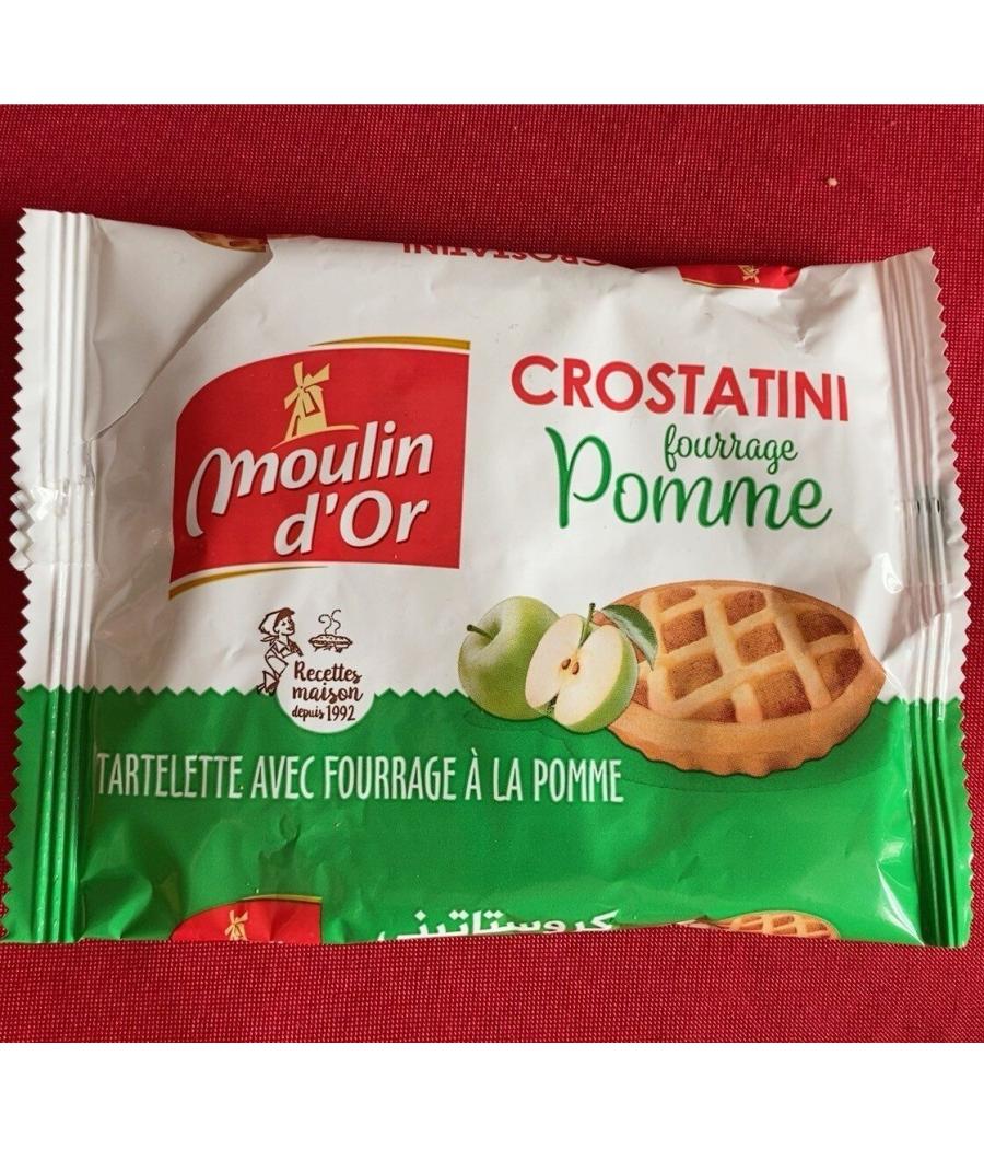 CAKE CROSTATINI POMME MOULIN D'OR 70G CAKE CROSTATINI POMME MOULIN D'OR 70G