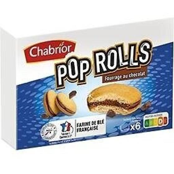 GOUTERS MOELLEUX RONDS FOURRES AU CHOCOLAT CHABRIOR 175G