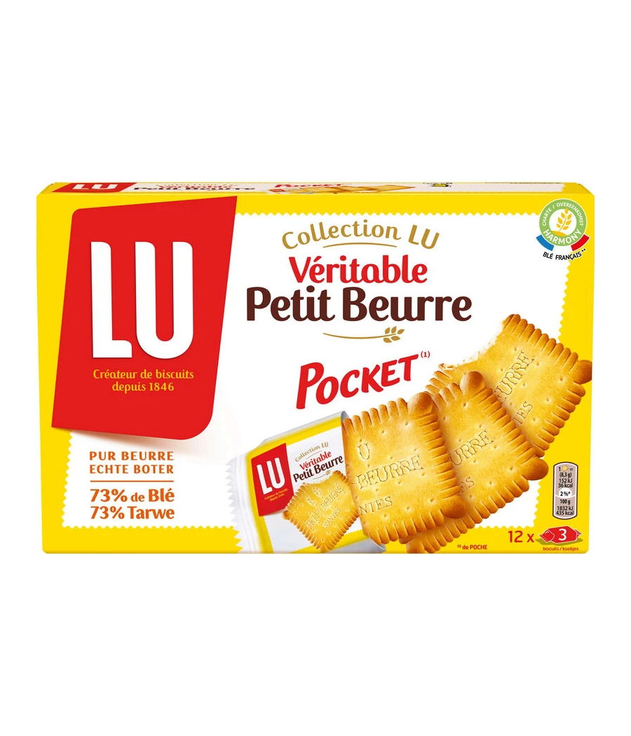VERITABLE PETIT BEURRE POCKET 300G VERITABLE PETIT BEURRE POCKET 300G