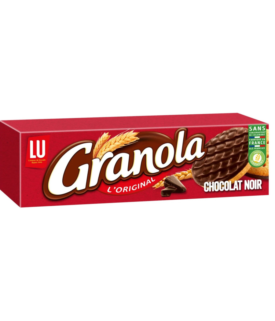 GRANOLA CHOCOLAT NOIR 195 G (16× 12.2 G) E GRANOLA CHOCOLAT NOIR 195 G (16× 12.2 G) E