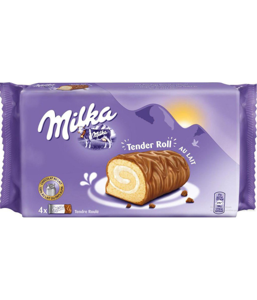 TENDER ROLL AU LAIT MILKA 37G TENDER ROLL AU LAIT MILKA 37G