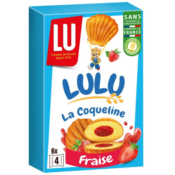 LA COQUELINE (FRAISE) 165 G E