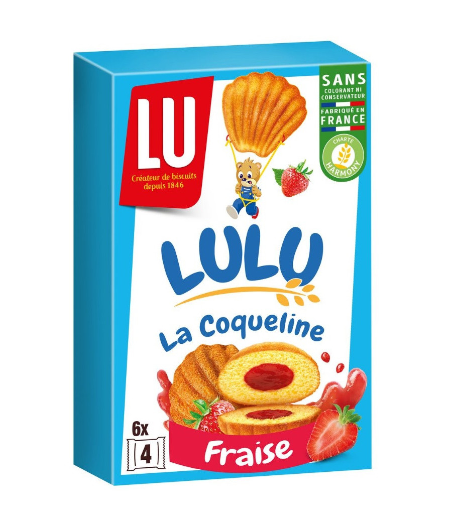 LA COQUELINE (FRAISE) 165 G E LA COQUELINE (FRAISE) 165 G E
