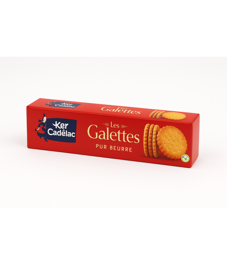 GALETTES PUR BEURRE KER CADELAC  120 G GALETTES PUR BEURRE KER CADELAC  120 G