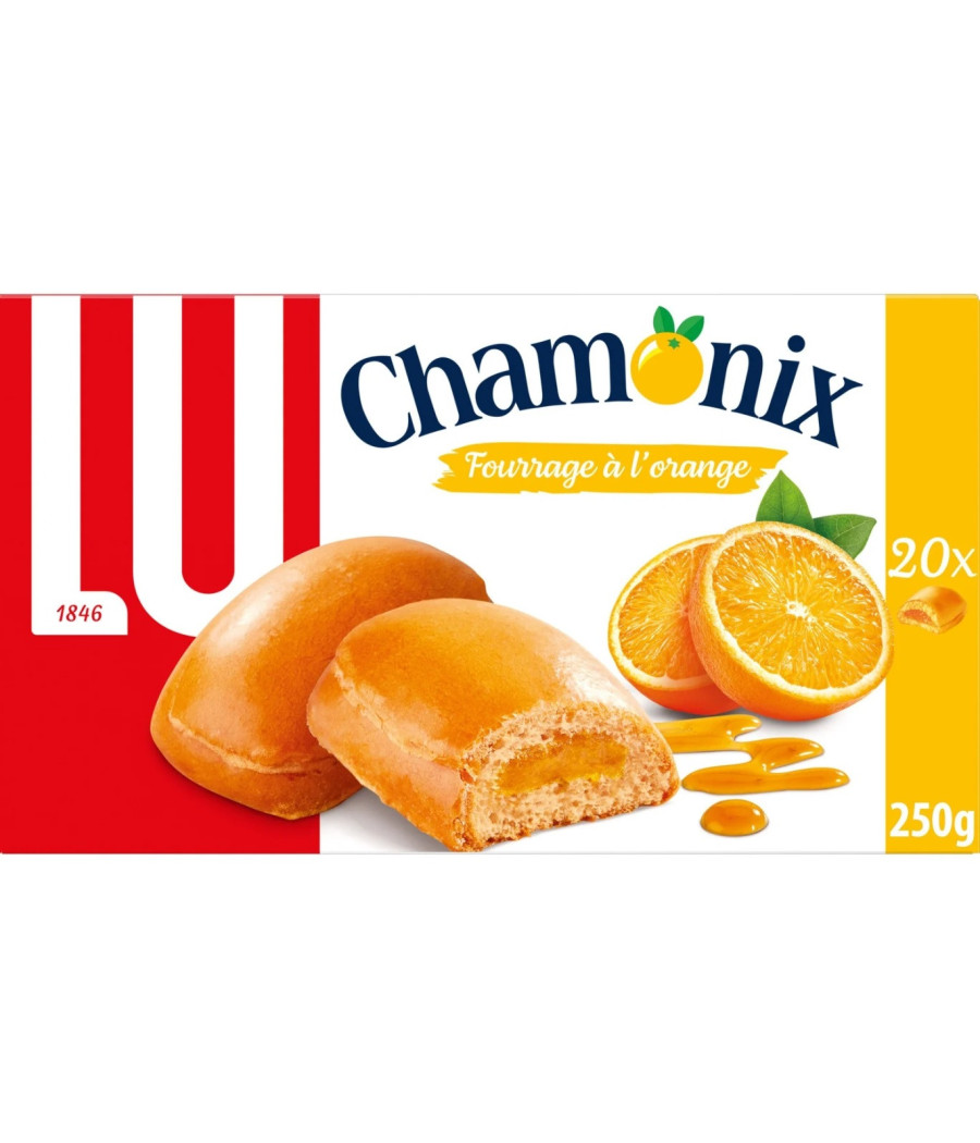 BISCUITS FOURRES A L'ORANGE LU 250G BISCUITS FOURRES A L'ORANGE LU 250G