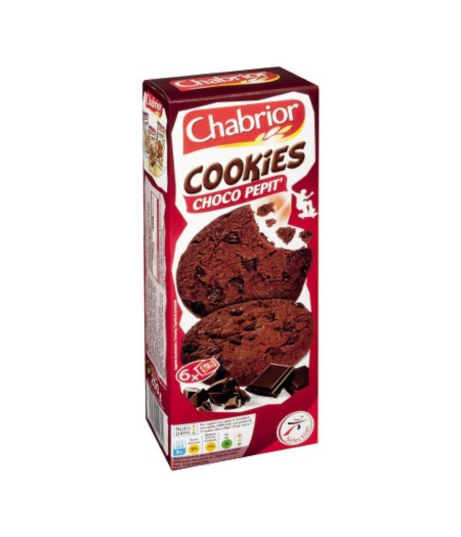 COOKIES CHOCO PEPIT TOUT CHOCOLAT CHABRIOR 200G COOKIES CHOCO PEPIT TOUT CHOCOLAT CHABRIOR 200G