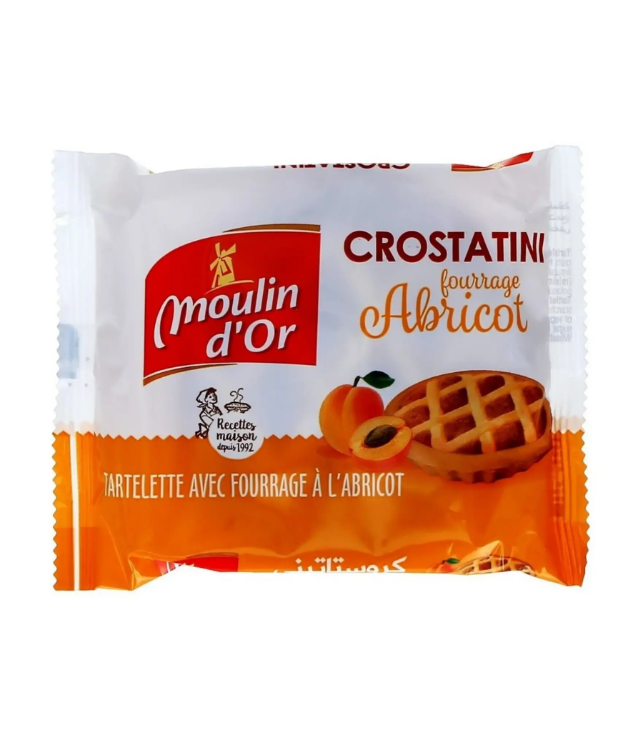 CAKE CROSTATINI ABRICOT MOULIN D'OR 70G CAKE CROSTATINI ABRICOT MOULIN D'OR 70G