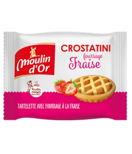 CAKE CROSTATINI FRAISE MOULIN D'OR 70G