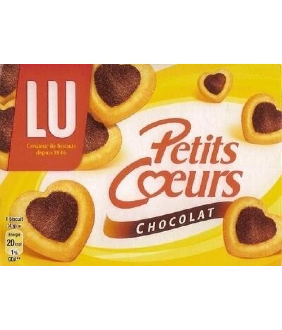 PETITS COEURS CHOCOLAT LU 125G PETITS COEURS CHOCOLAT LU 125G
