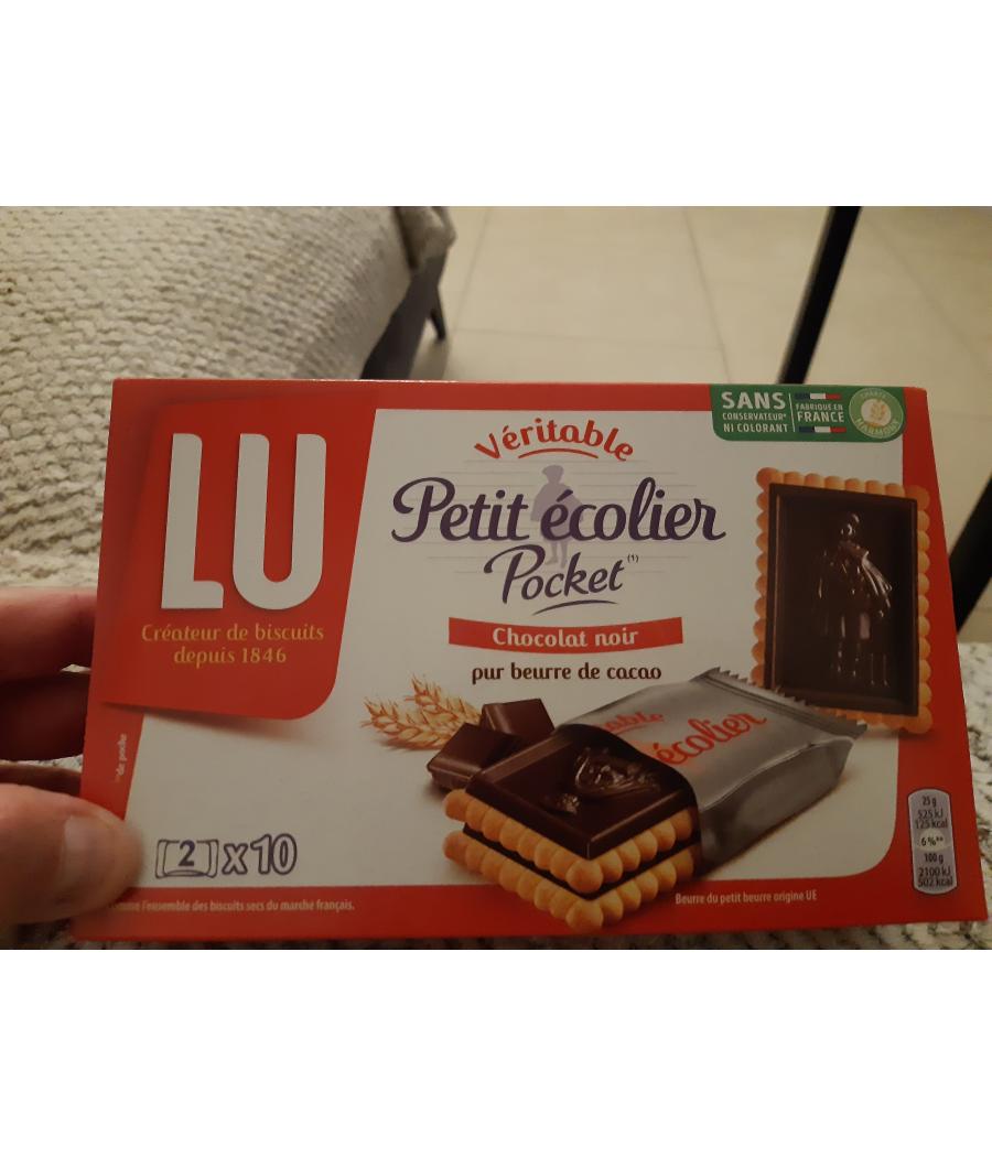 VERITABLE PETIT ECOLIER POCKET LU 250G VERITABLE PETIT ECOLIER POCKET LU 250G