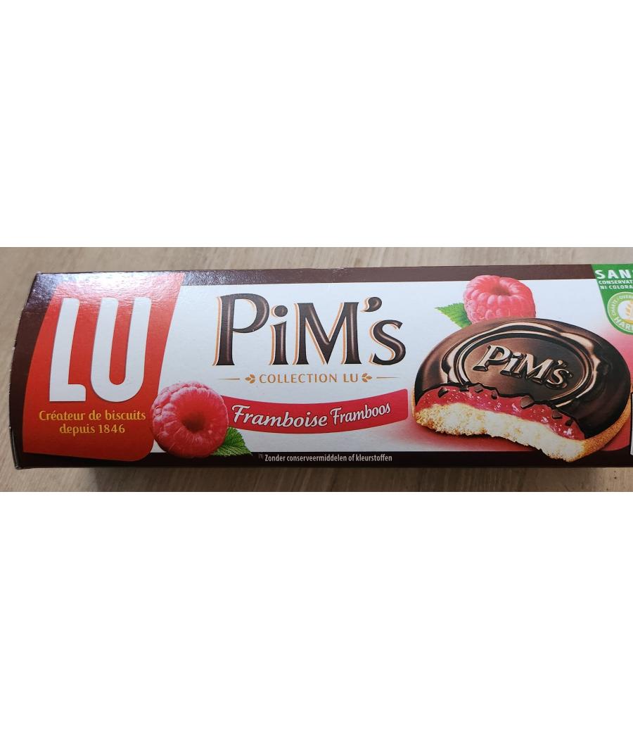 BISCUITS LU PIM'S FONDANT FRAMBOISE 150G BISCUITS LU PIM'S FONDANT FRAMBOISE 150G
