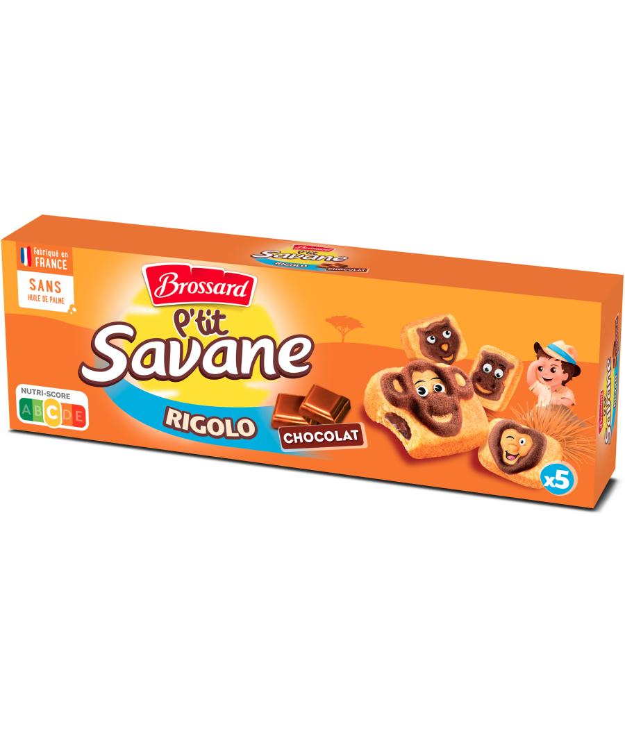 BISCUITS BROSSARD P'TIT SAVANE GOUT CHOCOLAT X5 150G BISCUITS BROSSARD P'TIT SAVANE GOUT CHOCOLAT X5 150G