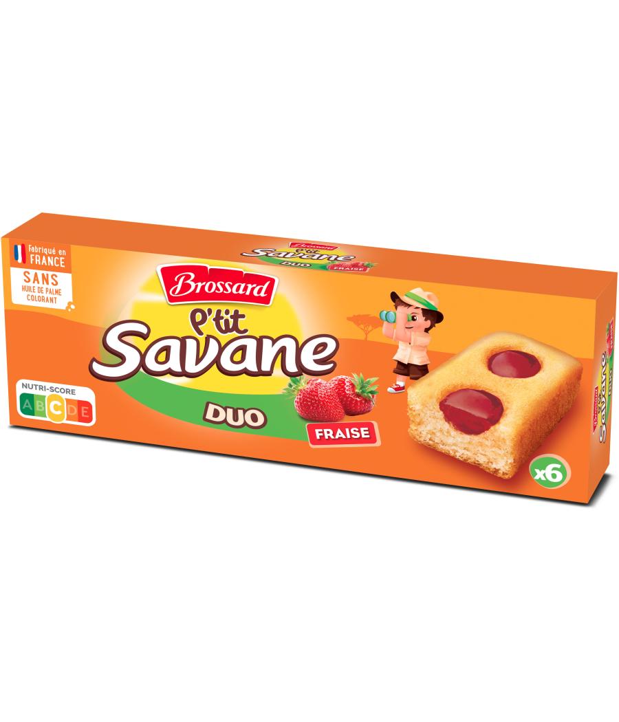 BISCUITS BROSSARD P'TIT SAVANE FOURRES A LA FRAISE 150 G BISCUITS BROSSARD P'TIT SAVANE FOURRES A LA FRAISE 150 G