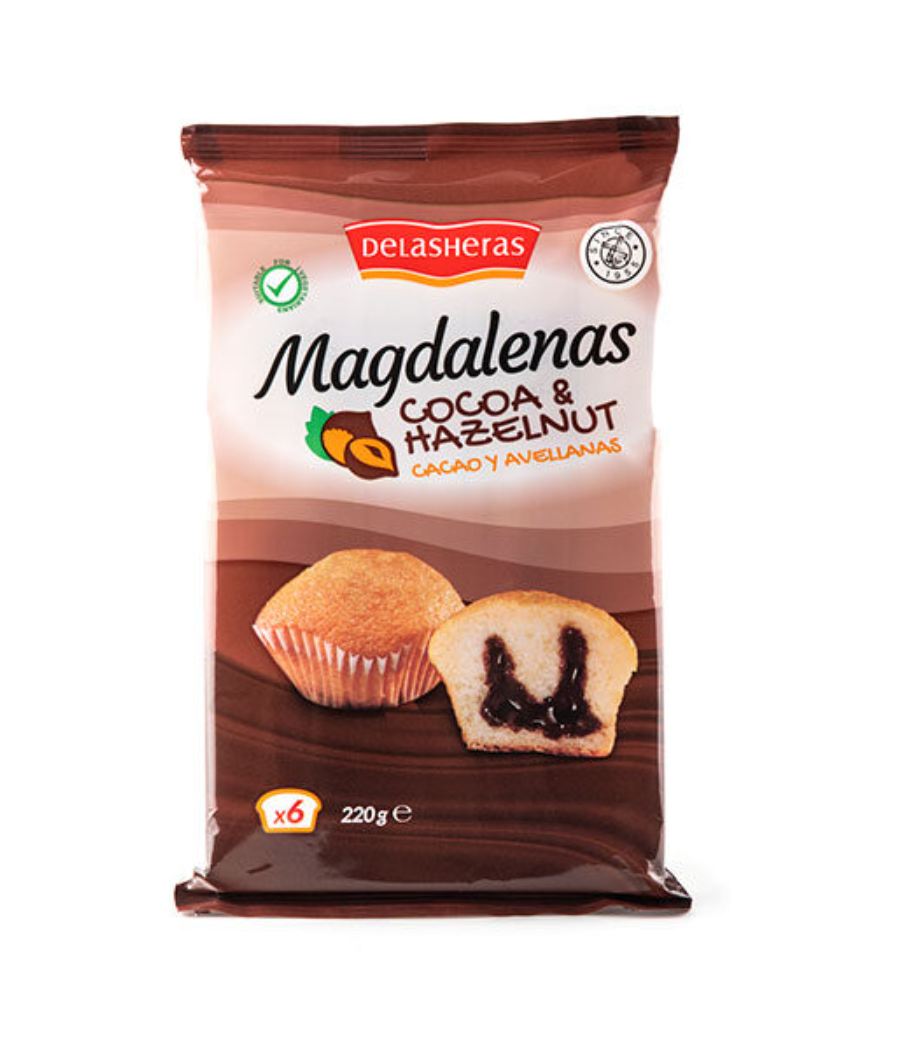 DELASHERAS MADALEINES CACAO DELASHERAS MADALEINES CACAO