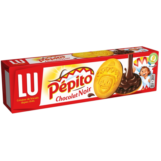 PEPITO CHOCOLAT NOIR LU 20 BISCUITS 192G