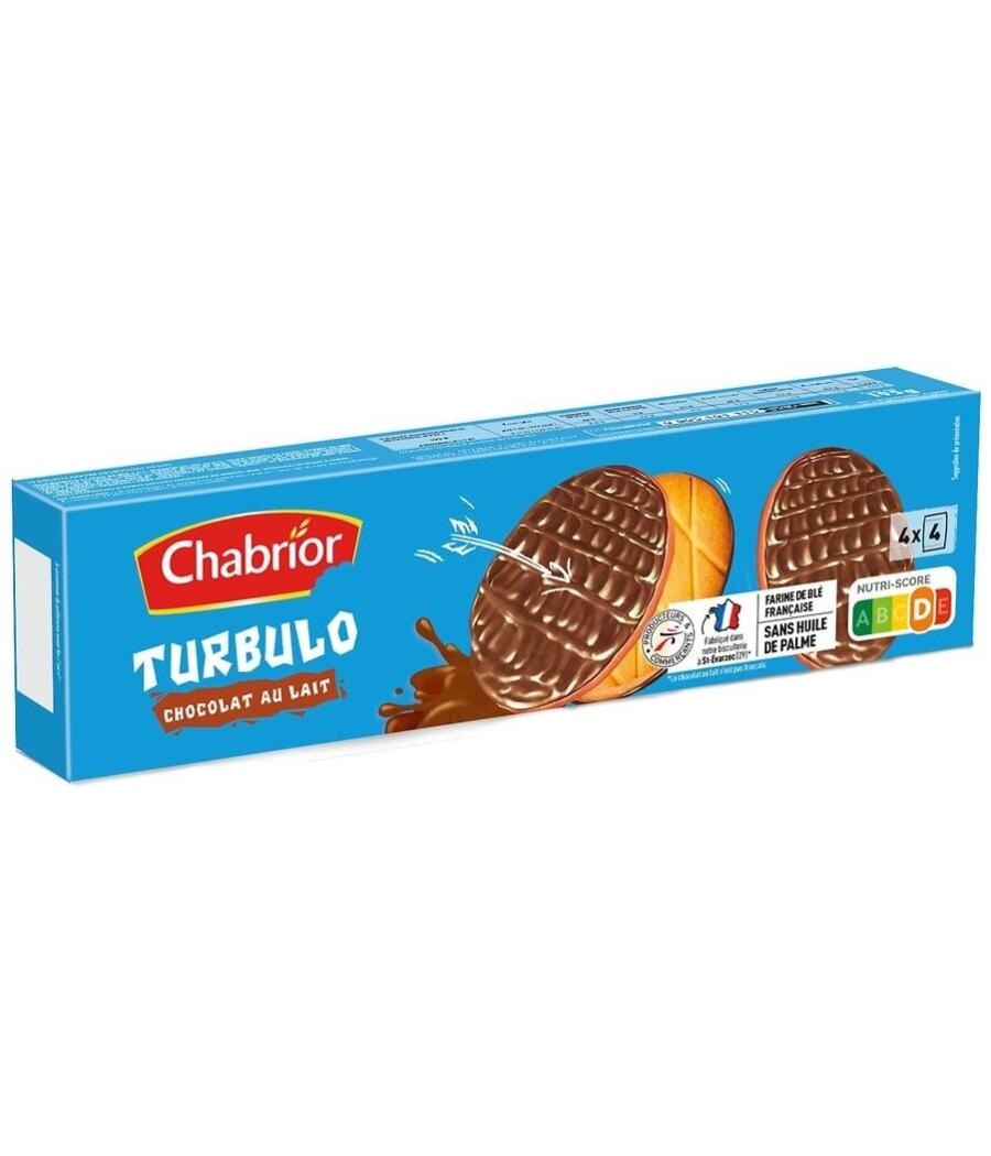 BISCUITS CHARBRIOR TURBULO CHOCOLAT AU LAIT 195G BISCUITS CHARBRIOR TURBULO CHOCOLAT AU LAIT 195G