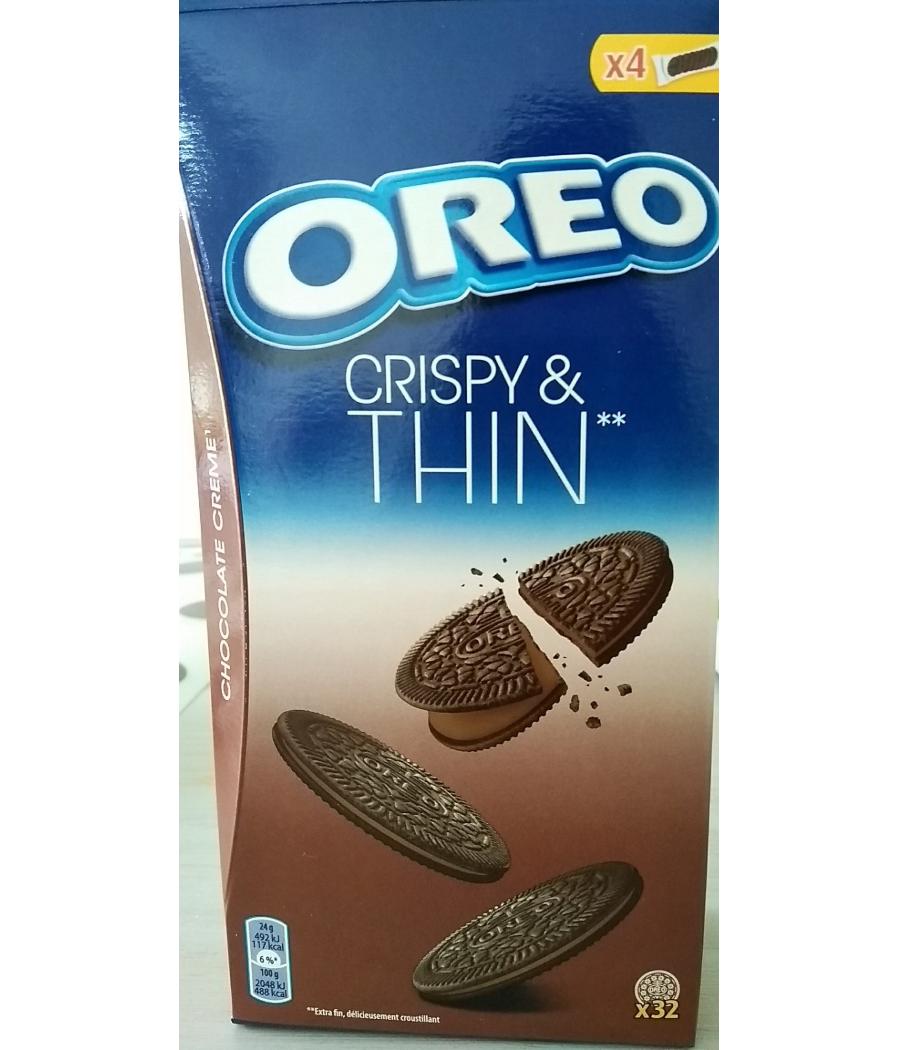 CRISPY AND THIN CHOCOLAT 192 G (32 UNITES) CRISPY AND THIN CHOCOLAT 192 G (32 UNITES)