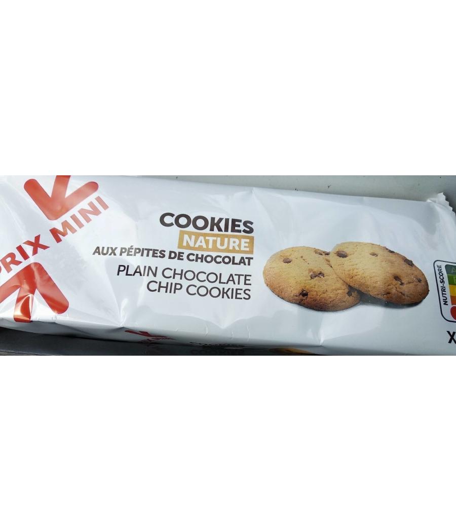 COOKIES NATURE AUX PEPITES DE CHOCOLAT TOP BUDGET  200G COOKIES NATURE AUX PEPITES DE CHOCOLAT TOP BUDGET  200G