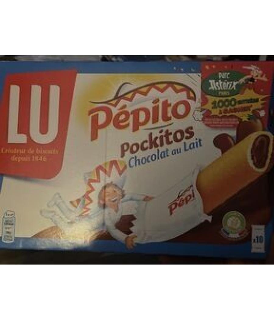 BISCUIT PEPITO  CHOCOLAT AU LAIT LU 295G BISCUIT PEPITO  CHOCOLAT AU LAIT LU 295G