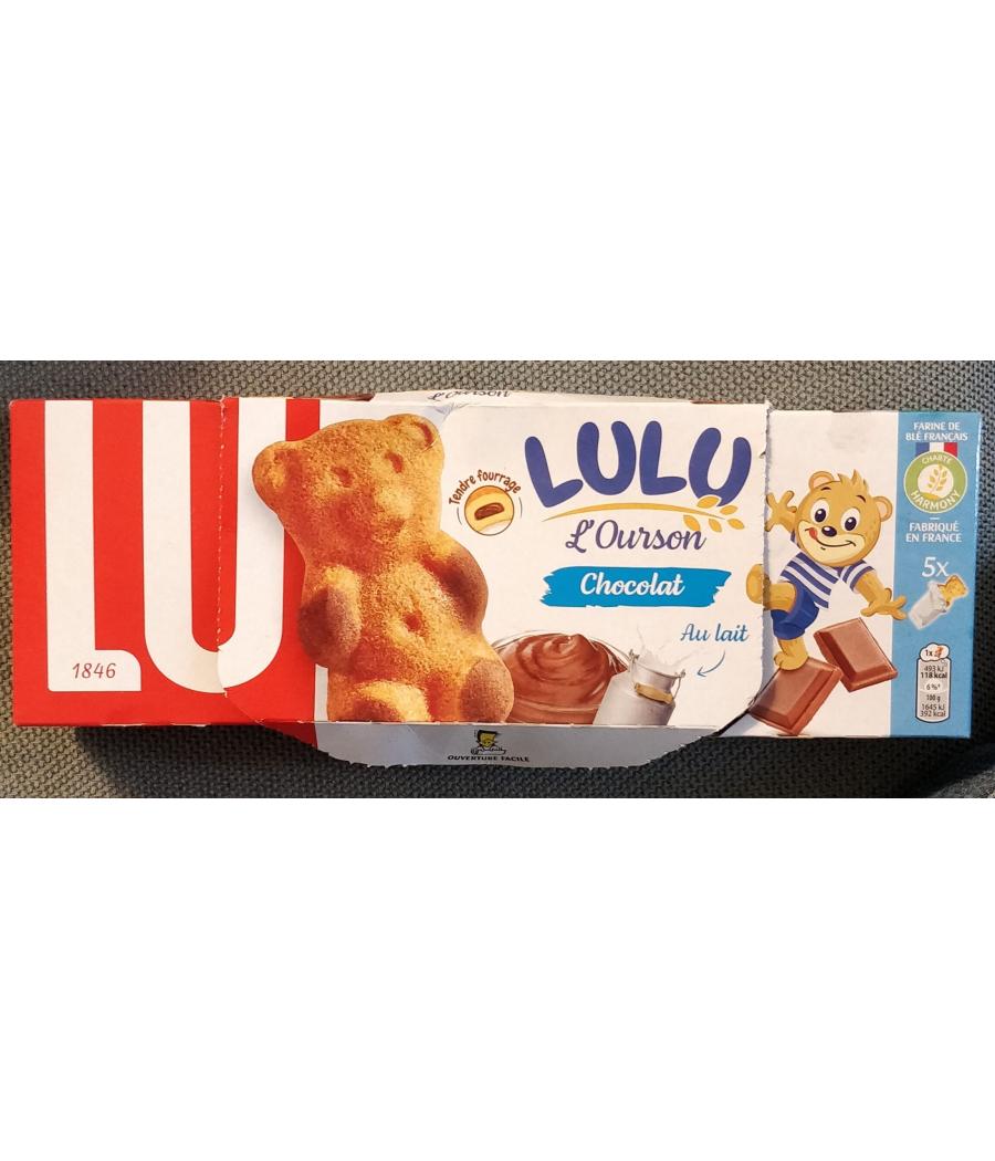GATEAUX L'OURSON FOURRES AU CHOCOLAT LU  150G GATEAUX L'OURSON FOURRES AU CHOCOLAT LU  150G