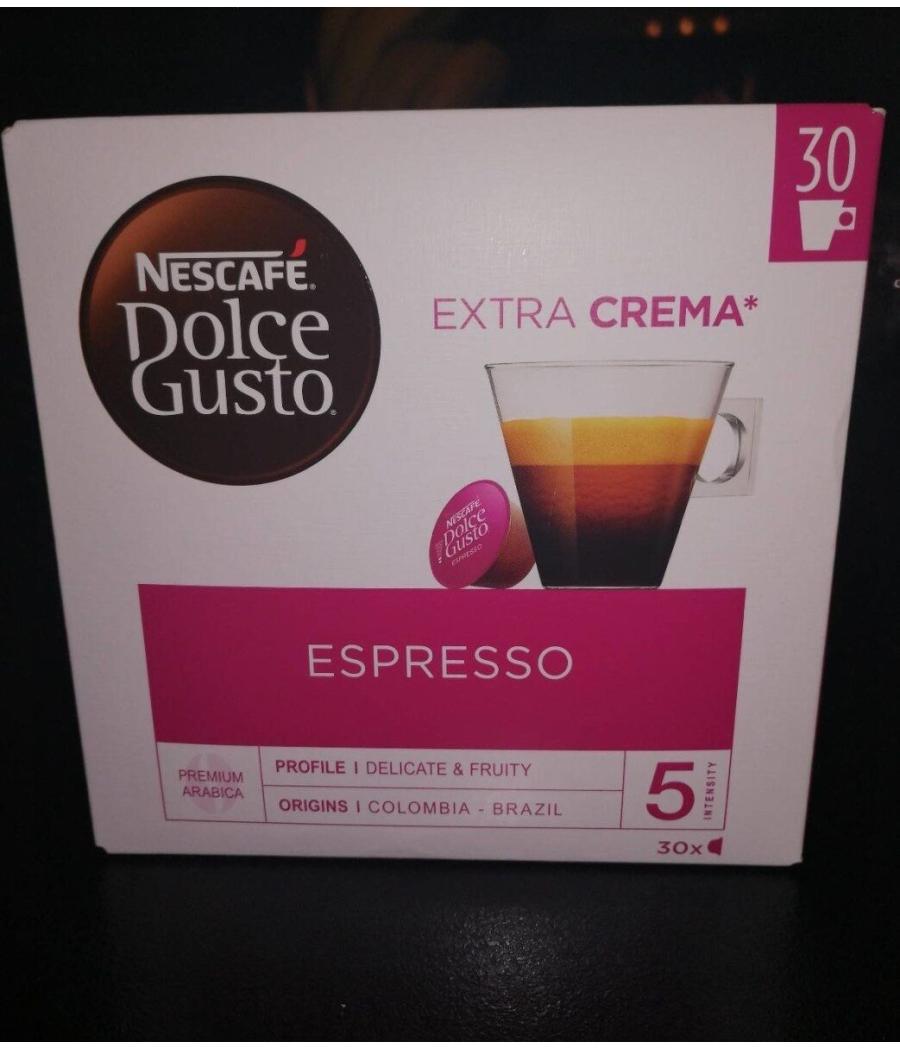 NESCAFE DOLCE GUSTO ESPRESSO X30 CAPSULES NESCAFE DOLCE GUSTO ESPRESSO X30 CAPSULES