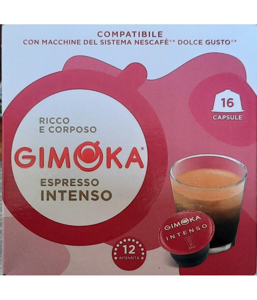 CAFE GIMOKA EXPRESSO INTENSE 16 CAPSULES CAFE GIMOKA EXPRESSO INTENSE 16 CAPSULES