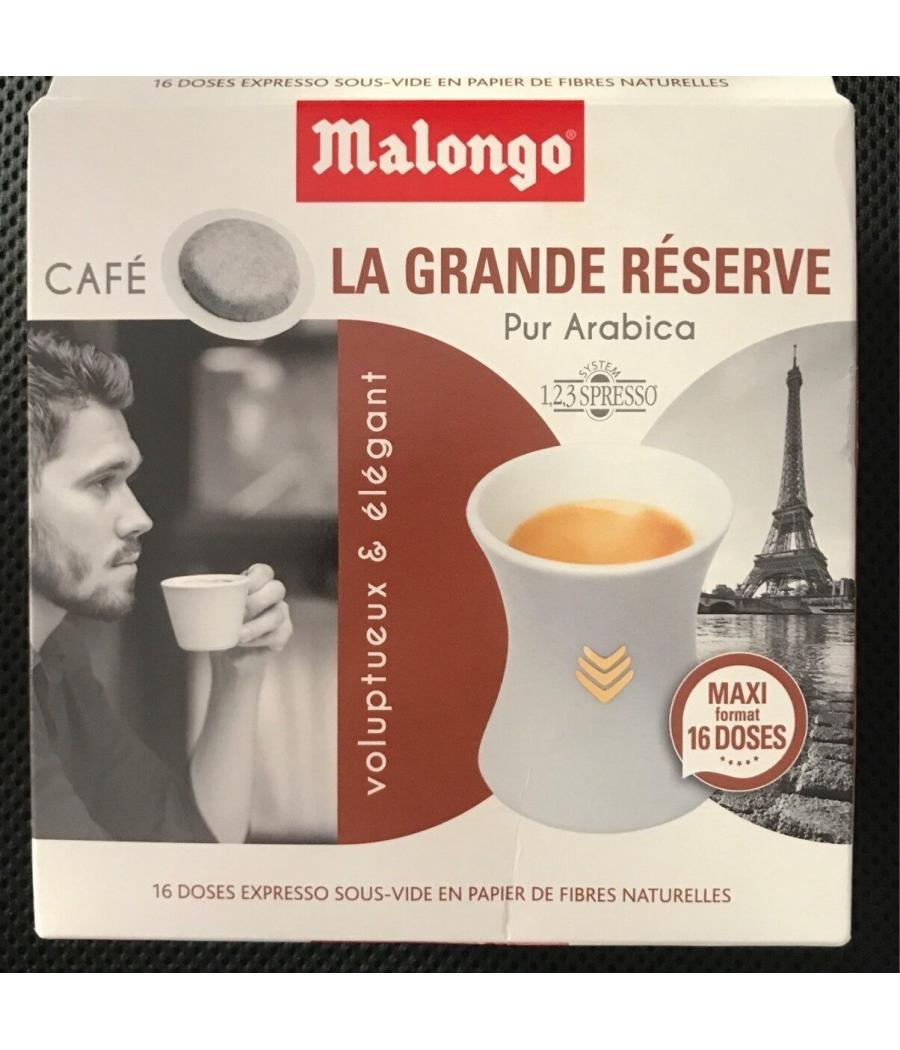 CAFE MALONGO LA GRANDE RESERVE 16 DOSETTES 104 G CAFE MALONGO LA GRANDE RESERVE 16 DOSETTES 104 G