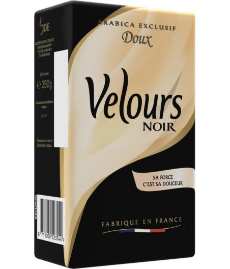 CAFE JACOBS VELOURS NOIR 250G