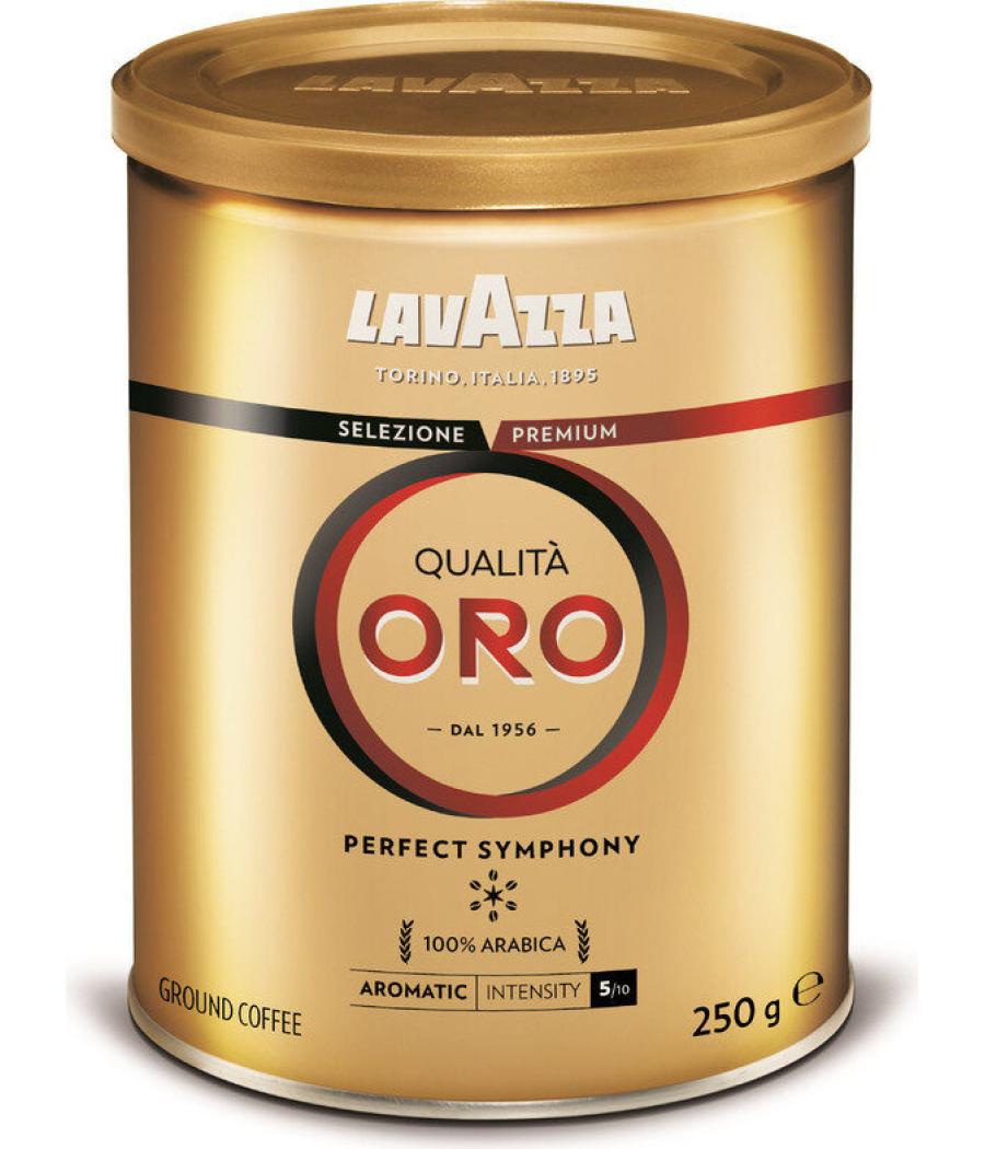 CAFE LAVAZZA MOULU QUALITA ORO ARABICA 250G CAFE LAVAZZA MOULU QUALITA ORO ARABICA 250G