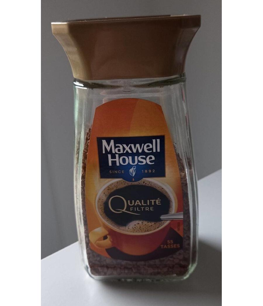 CAFE MAXWELL HOUSE QUALITE FILTRE 100G CAFE MAXWELL HOUSE QUALITE FILTRE 100G