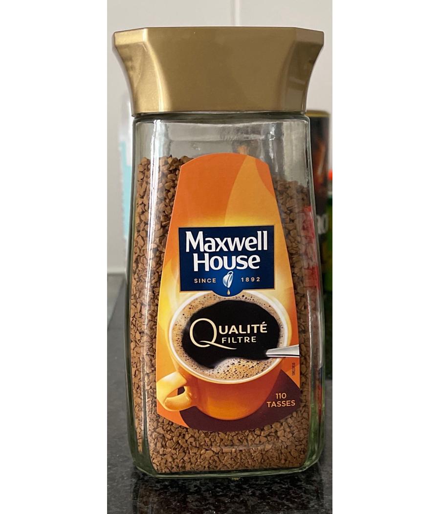 CAFE MAXWELL HOUSE QUALITE FILTRE 200G CAFE MAXWELL HOUSE QUALITE FILTRE 200G
