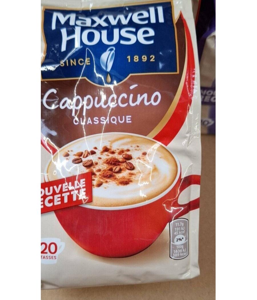 CAPPUCCINO CLASSIQUE MAXWELLE HOUSE 235G CAPPUCCINO CLASSIQUE MAXWELLE HOUSE 235G