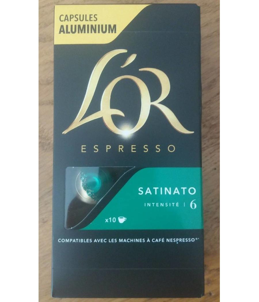 CAFE L'OR ESPRESSO SATINATO X10 CAFE L'OR ESPRESSO SATINATO X10