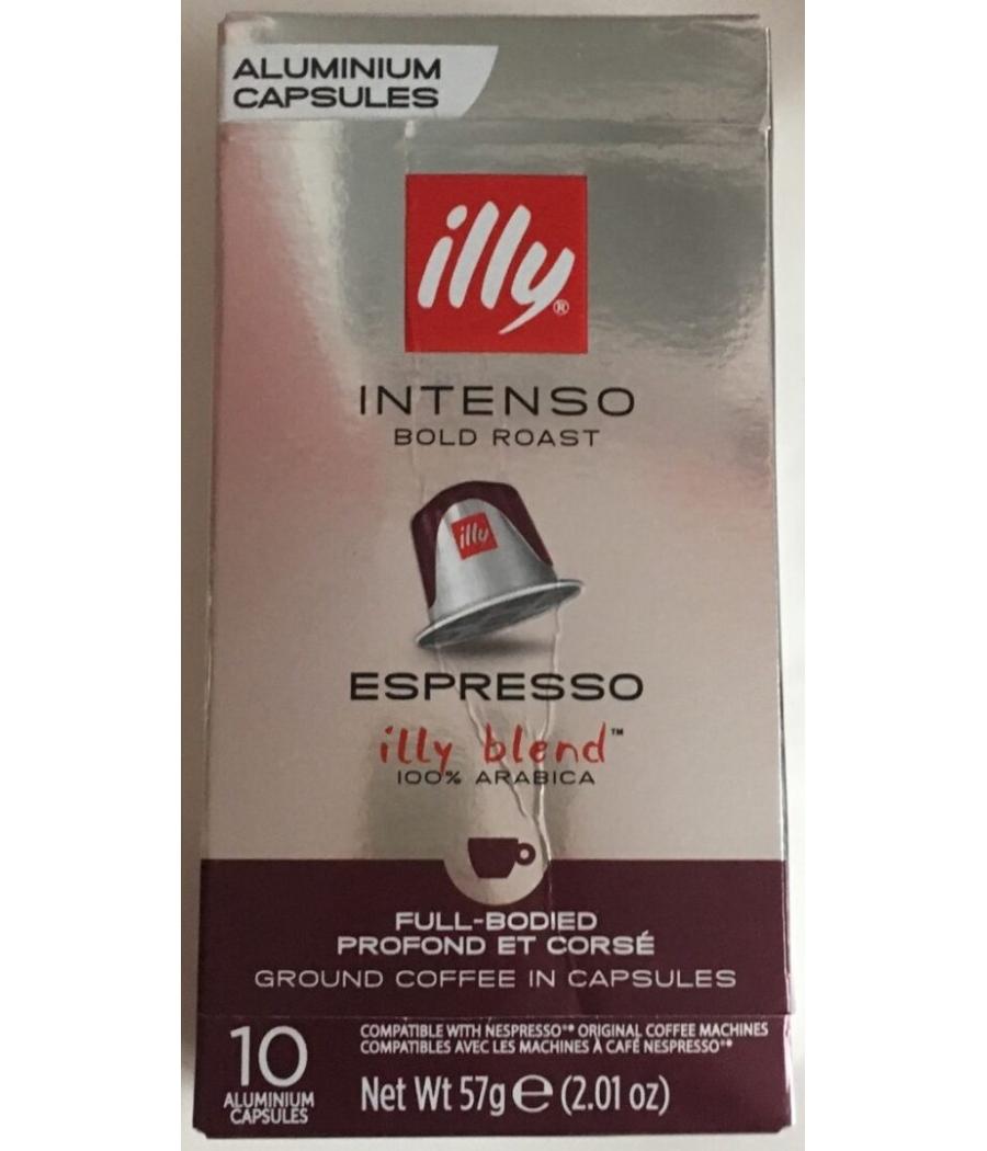 CAFE ESPRESSO INTENSO ILLY  X10 CAFE ESPRESSO INTENSO ILLY  X10