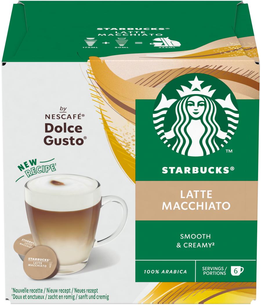 CAFE STARBUCKS BY NESCAFE DOLCE GUSTO LATTE MACCHIATO CAFE STARBUCKS BY NESCAFE DOLCE GUSTO LATTE MACCHIATO