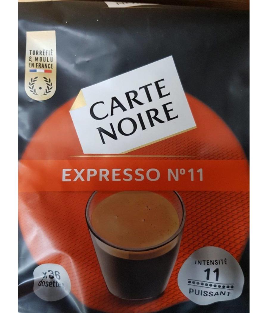 CAFE ESPRESSO CARTE NOIR  X36 DOSETTES CAFE ESPRESSO CARTE NOIR  X36 DOSETTES