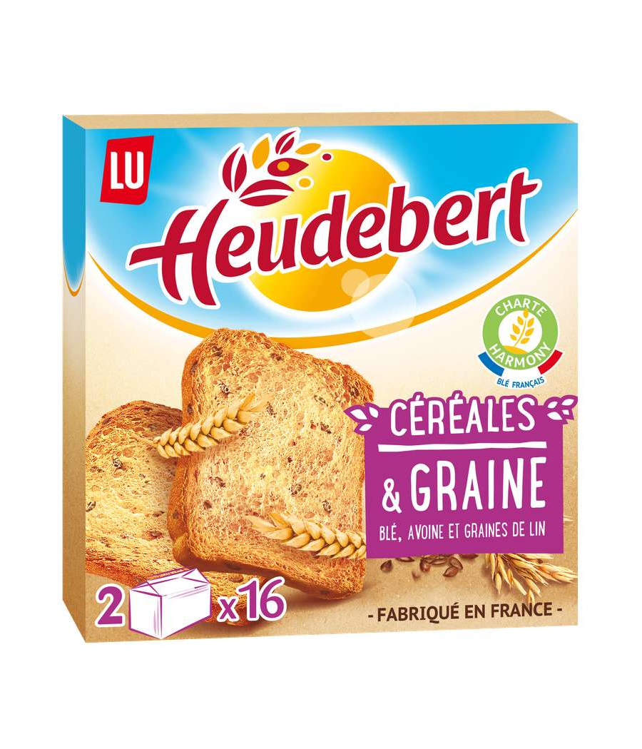 BISCOTTES CEREALES ET GRAINE LU 280G BISCOTTES CEREALES ET GRAINE LU 280G