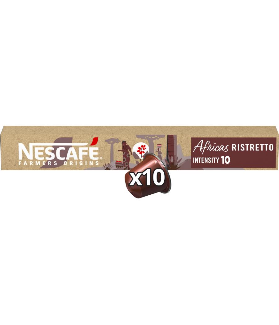 CAFE NESCAFE RISTRETTO ORIGINS  AFRICAS X10 CAFE NESCAFE RISTRETTO ORIGINS  AFRICAS X10