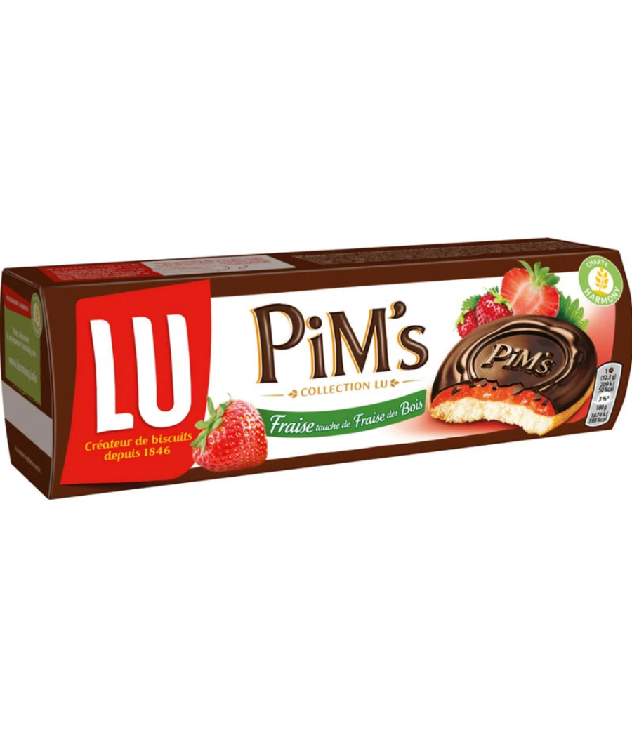 PIM\'S FRAISE TOUCHE DE FRAISE DES BOIS 150 G E PIM\'S FRAISE TOUCHE DE FRAISE DES BOIS 150 G E