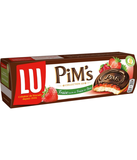 PIM\'S FRAISE TOUCHE DE FRAISE DES BOIS 150 G E
